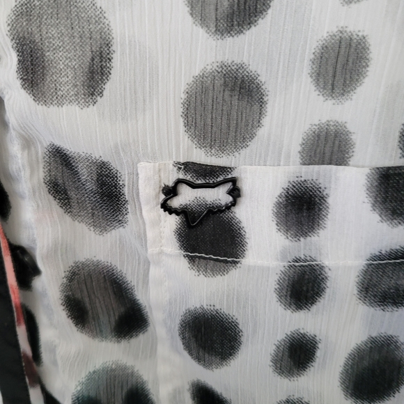 EUC fox racing button up - Picture 3 of 4